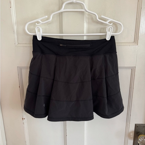 Lululemon Pace Rival black skirt size 4 tall - Picture 4 of 10